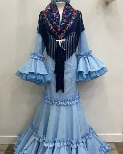 LBF Traje de flamenca Rocío. Talla 40 Y 44