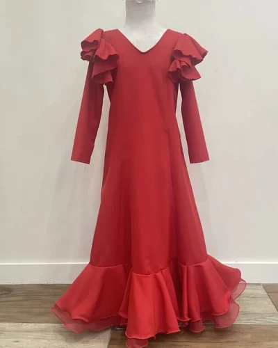 LBF Traje de flamenca bata strech. Talla 6