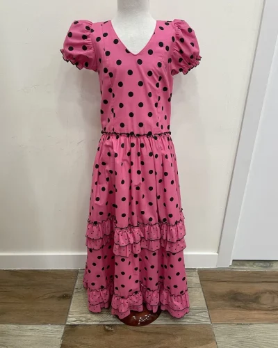 LBF Traje de flamenca niña Popelín. Talla 2,6,4,8 y 10