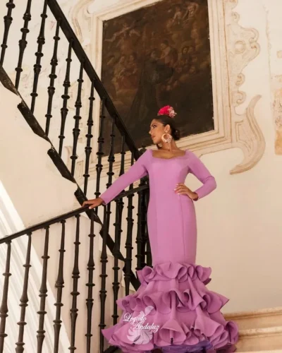 LBF Traje de flamenca Jamonero 24. Talla 38