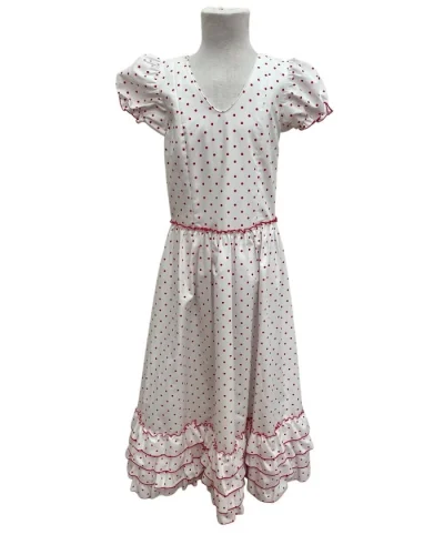 LBF Traje de flamenca Lola Popelín. Talla 10