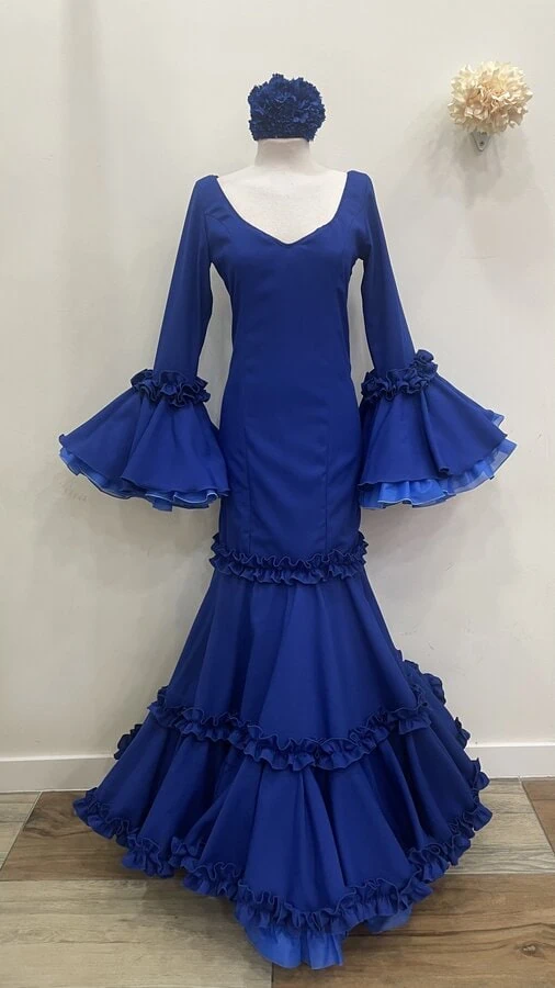 LBF Traje de flamenca Rocío. Talla 40 - Imagen 2