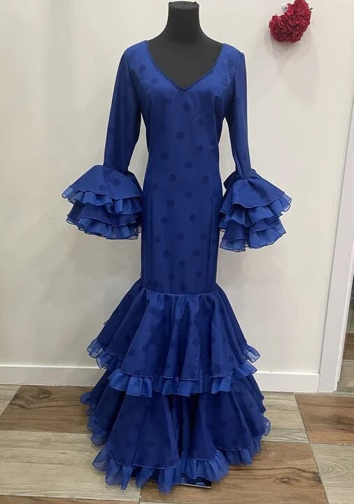 LBF Traje de flamenca Pétalo strech. Talla 46