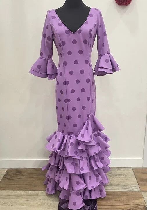 LBF Traje de flamenca Sevilla strech. Talla 38