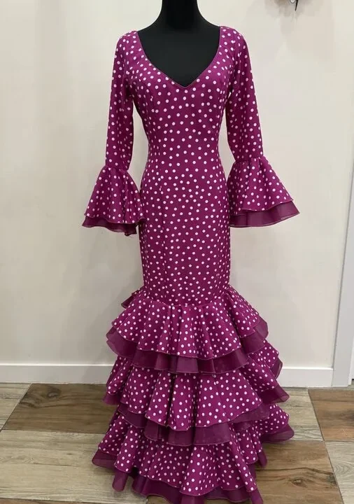 LBF Traje de flamenca Azalea strech. Talla 40