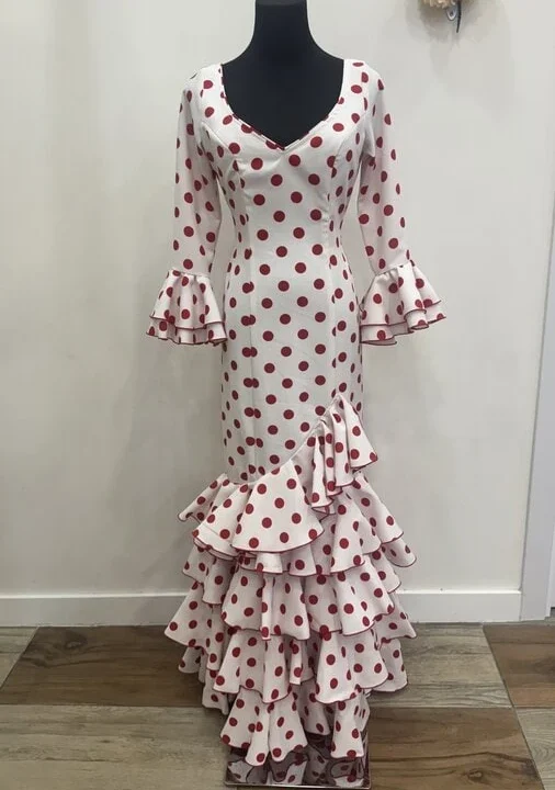 LBF Traje de Flamenca Sevilla. Talla 34