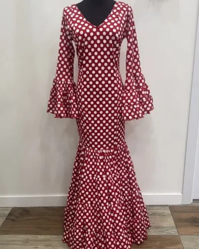 LBF Traje de Flamenca Canastero Lycra. Talla 38