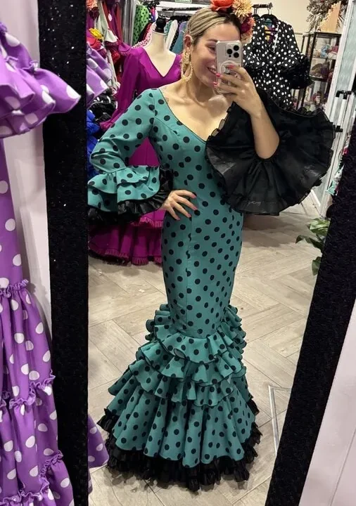 LBF Traje de Flamenca Macu strech. Talla 36