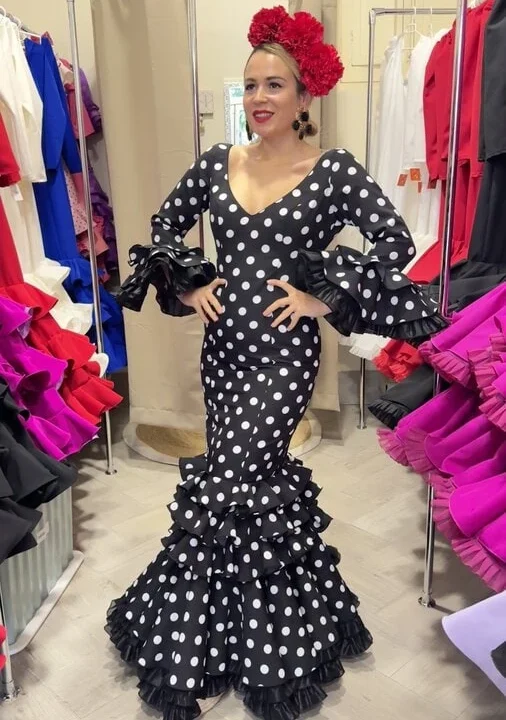 LBF Traje de flamenca Macu. Talla 38 y 40