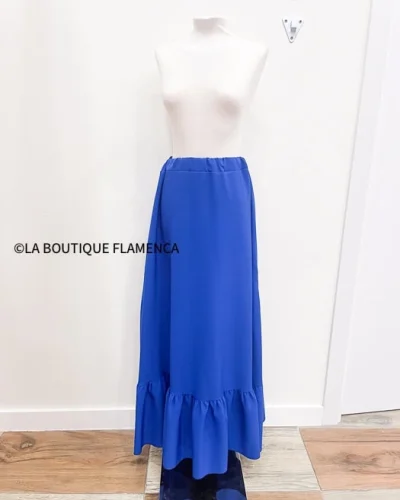 LBF Falda flamenca goma cintura. Talla única