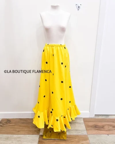 LBF Falda flamenca goma cintura. Talla única