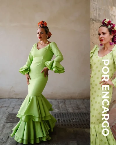 LBF Traje de flamenca Sara por encargo 34 A 46