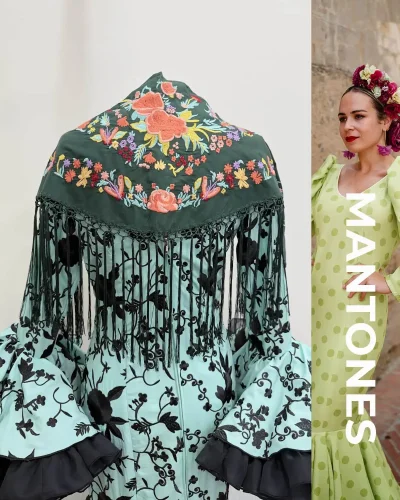 LBF Mantón de flamenca niña