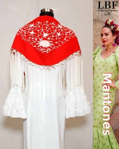 LBF Mantón de flamenca niña