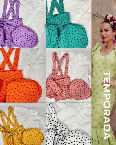 LBF Traje niño lunares. Tallas 0 a 4