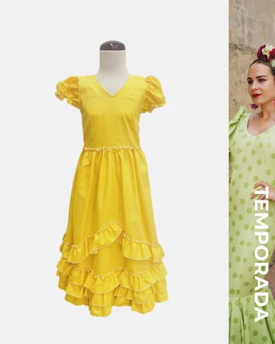 LBF Traje de flamenca bata Lola. Tallas 4