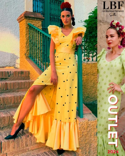 LBF Traje flamenca Mar. Talla 38