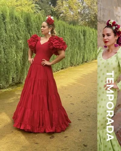 LBF Traje de flamenca Ana. Talla 34 a 60