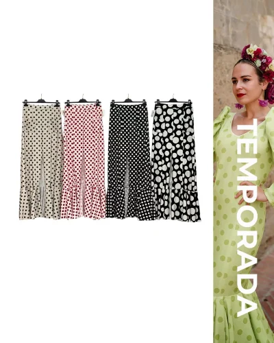 LBF Falda lunar apertura. Talla única