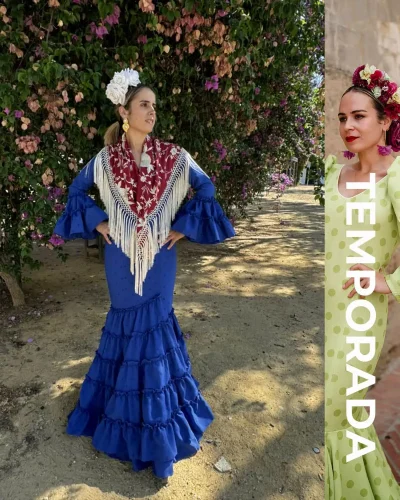 LBF Traje de flamenca Irene. Tallas desde 34 a 60