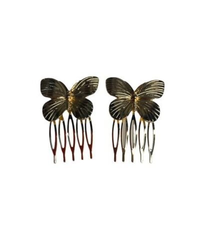 Packs de peines de mariposas doradas