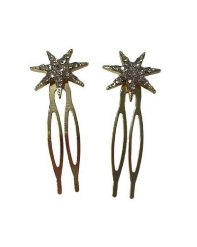 Packs de peines de estrellas pequeñas doradas