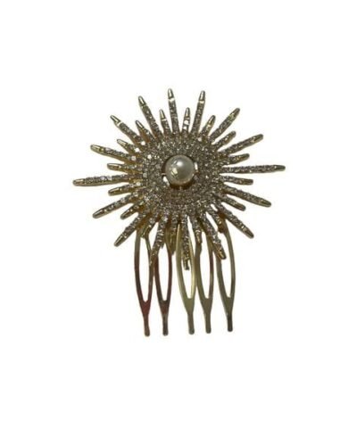 Peine de estrella grande con perla