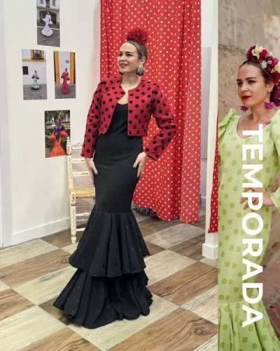 LBF Chaqueta flamenca Flocada talla S a L