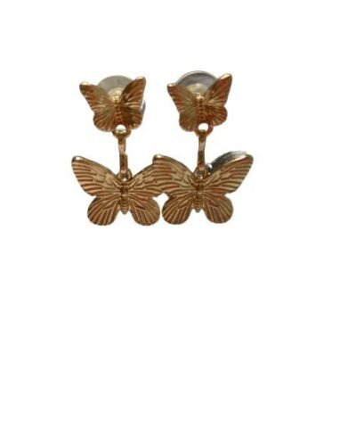 Pendientes de niña mariposas