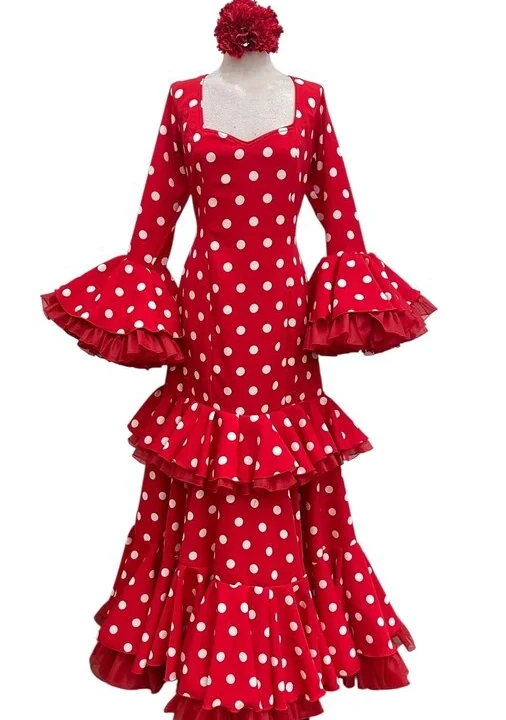 LBF Traje de flamenca Alejandra. Talla 44