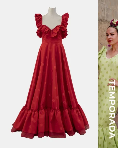 LBF Traje de flamenca Miriam. Talla 34 a 60