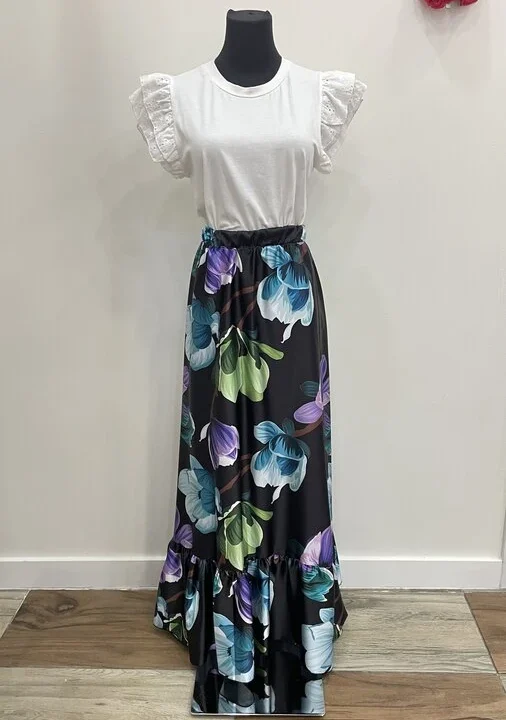 LBF Falda de flamenca. Talla única