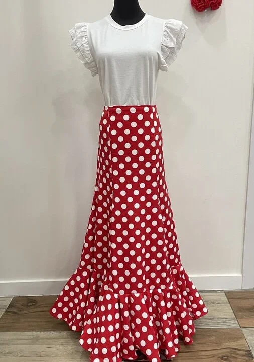 LBF  Falda de flamenca. Talla 44