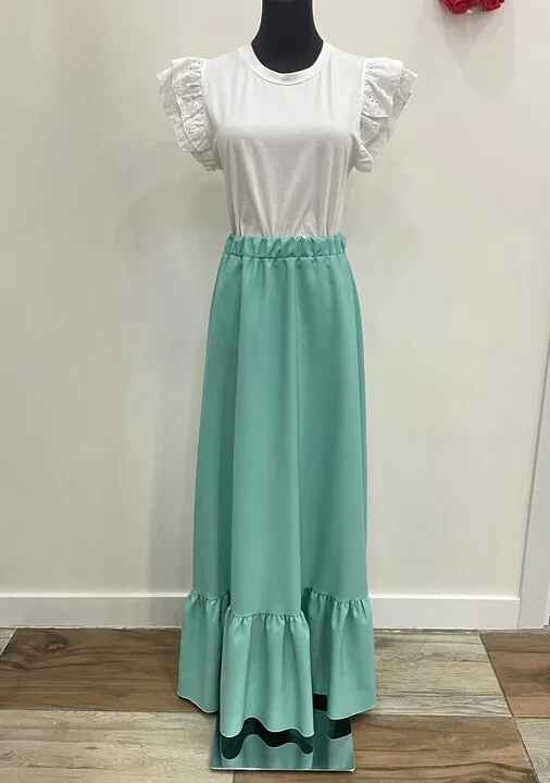 LBF Falda de flamenca. Talla única