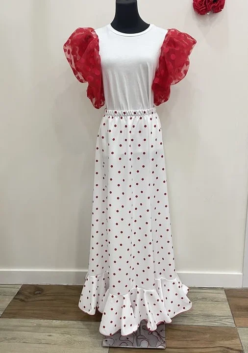 LBF  Falda de flamenca. Talla única
