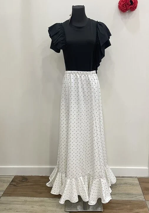LBF  Falda de flamenca. Talla ÚNICA