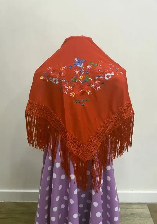 LBF Mantón de flamenca niña