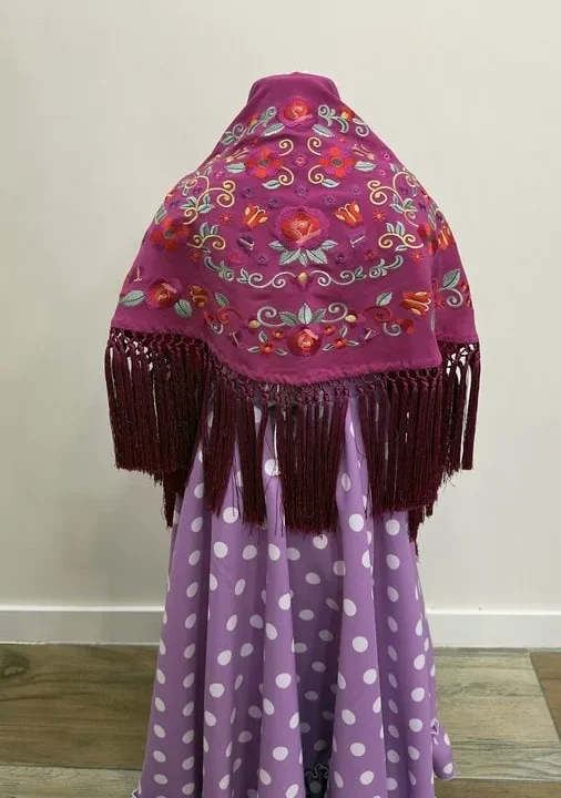 LBF Mantón de flamenca niña