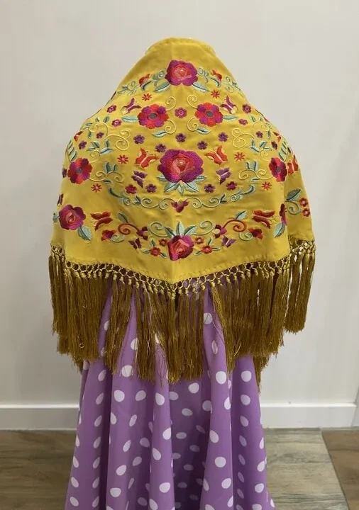LBF Mantón de flamenca niña