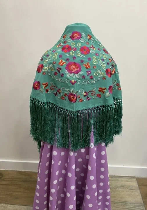 LBF Mantón de flamenca niña
