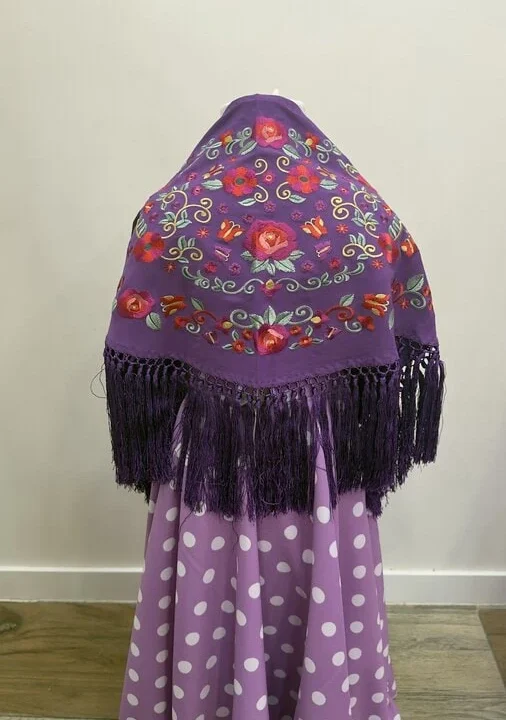 LBF Mantón de flamenca niña