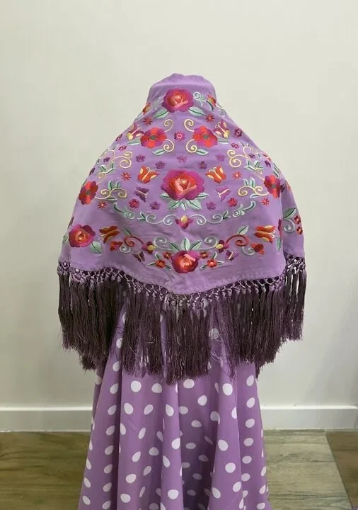 LBF Mantón de flamenca niña