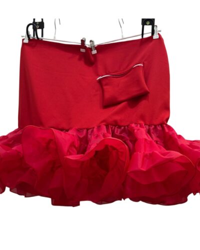 LBF Enagua de clavel con bolsillo