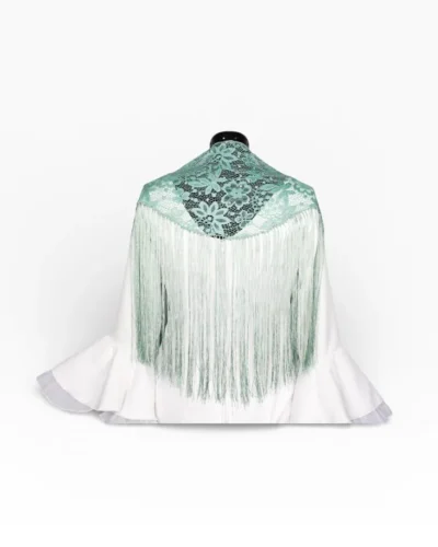 LBF Mantón de flamenca Encaje. Varios colores