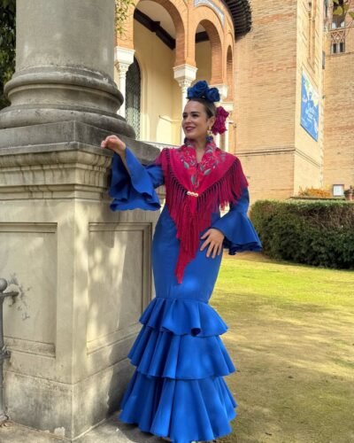 LBF Traje flamenca Reme strech. Talla 44