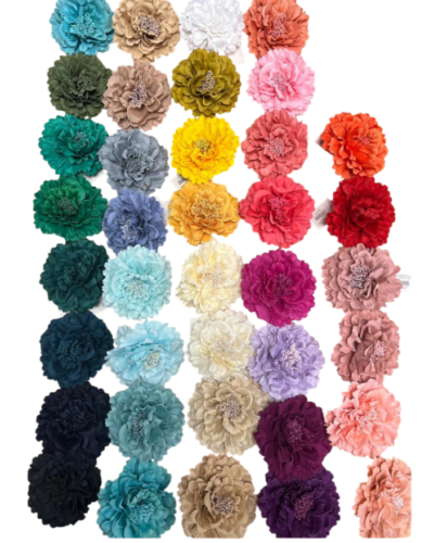 LBF Broche flamenca flor. Varios colores