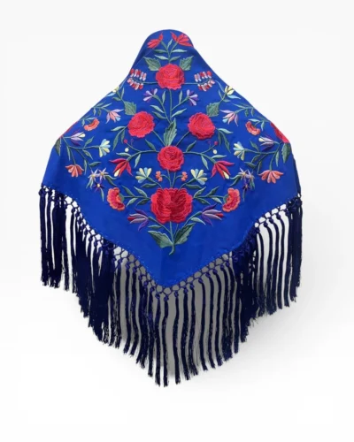 LBF Mantón de flamenca seda DISEÑO PROPIO