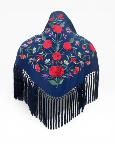 LBF Mantón de flamenca seda DISEÑO PROPIO