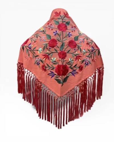 LBF Mantón de flamenca seda DISEÑO PROPIO