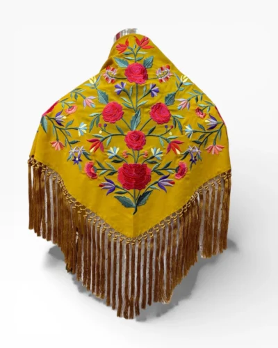 LBF Mantón de flamenca seda DISEÑO PROPIO